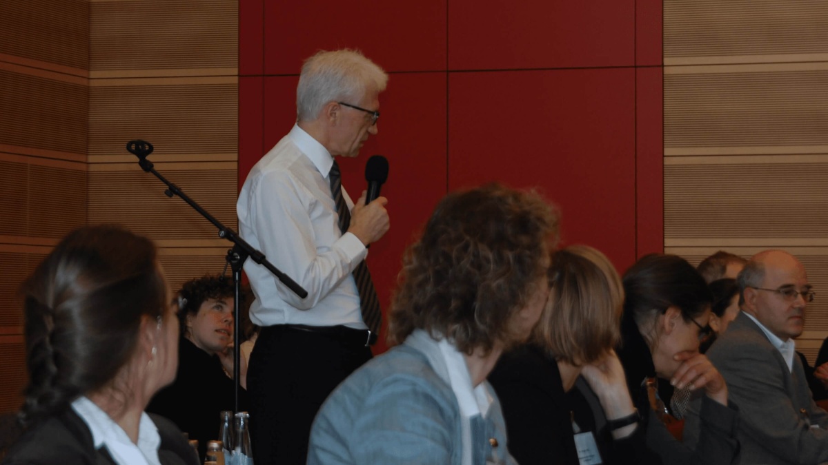 Teilnehmende Teilnehmende am Statussymposium der Kompetenznetze in der Medizin
