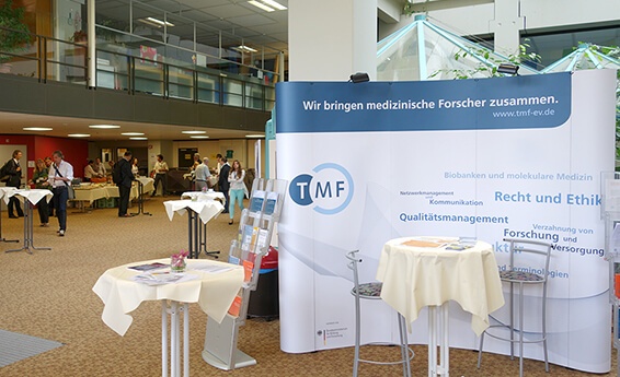 TMF Infostand GMDS Jahrestagung 2014 TMF Infostand GMDS Jahrestagung 2014