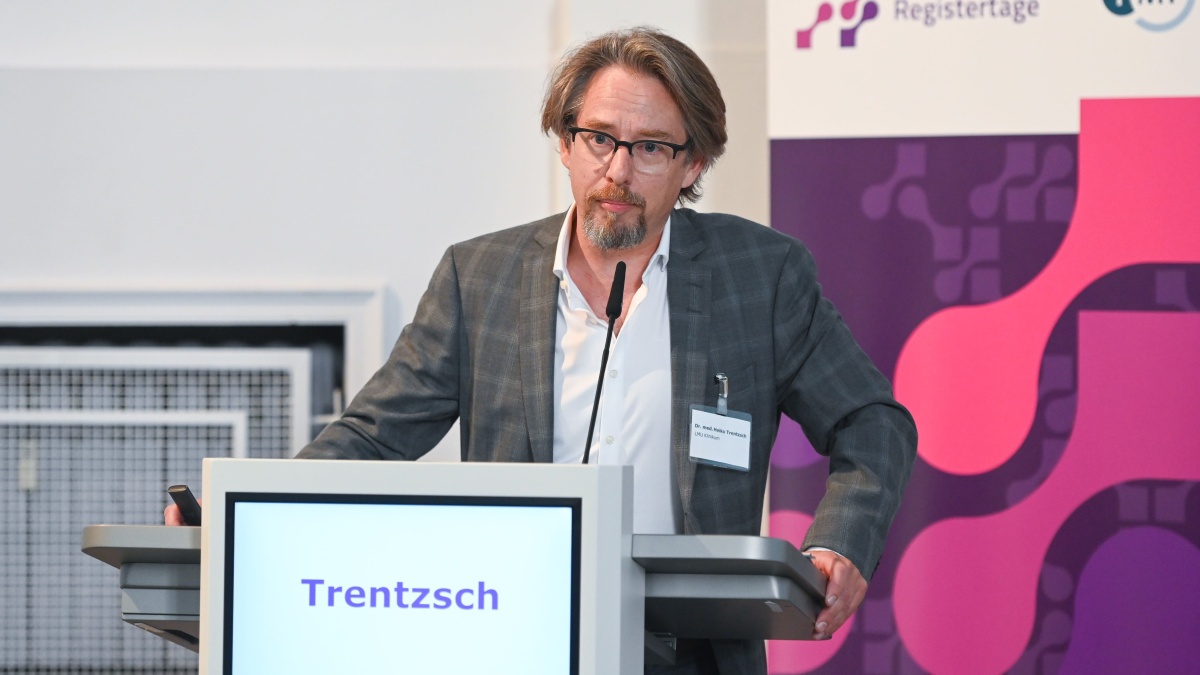 Dr. med. Heiko Trentzsch Dr. med. Heiko Trentzsch auf den Registertagen 2024
