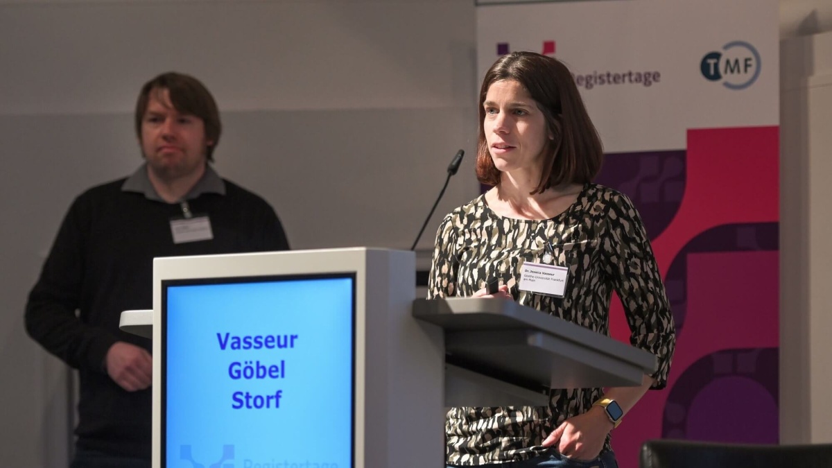 Dr. Jessica Vasseur Dr. Jessica Vasseur auf den Registertagen 2023