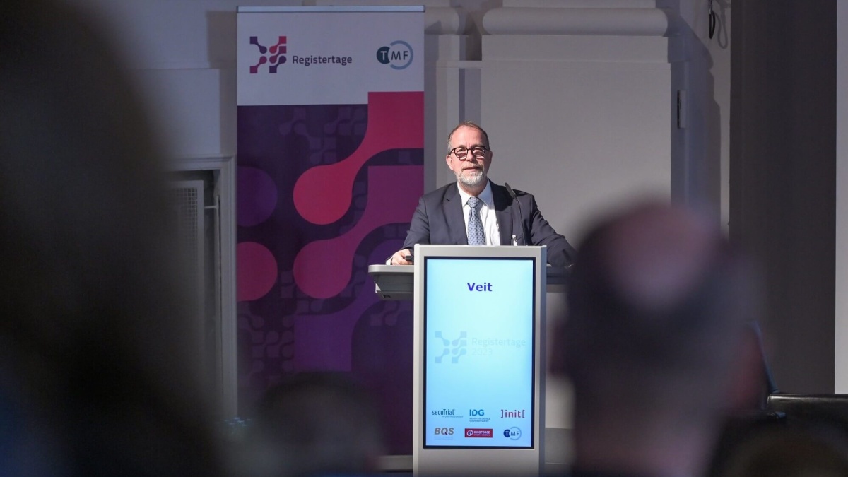 Dr. med. Christof Veit Dr. med. Christof Veit auf den Registertagen 2023
