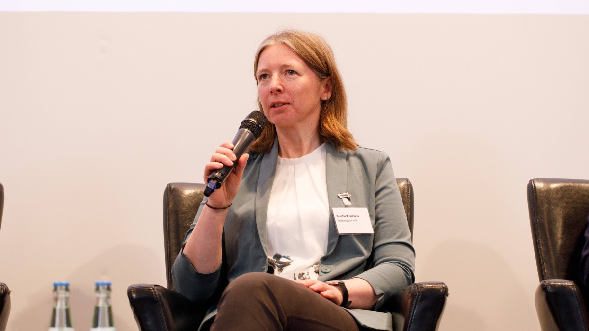 Dr. Kerstin Weitmann Dr. Kerstin Weitmann auf den Registertagen 2025