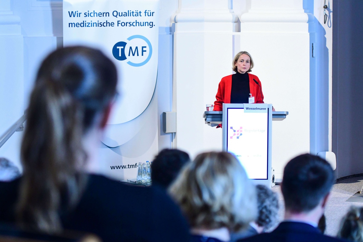 Dr. med. Simone Wesselmann Dr. med. Simone Wesselmann bei den Registertagen 2022