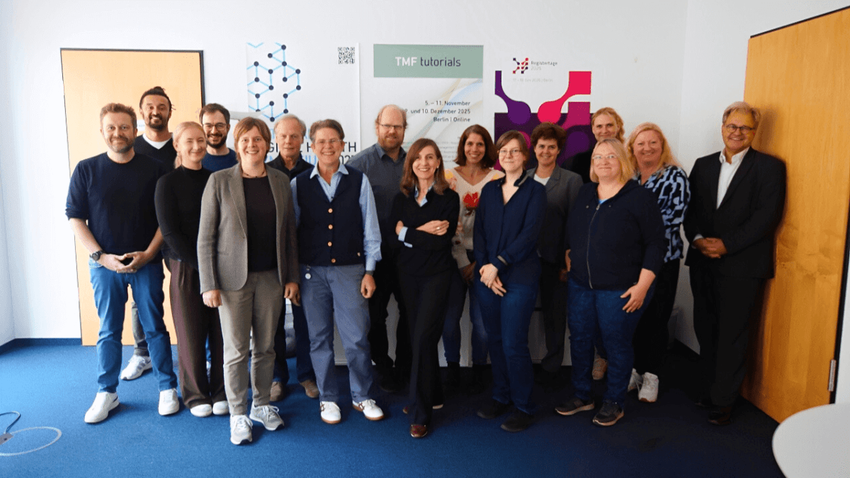 Die Teilnehmer und Teilnehmerinnen der AG Register 2025.