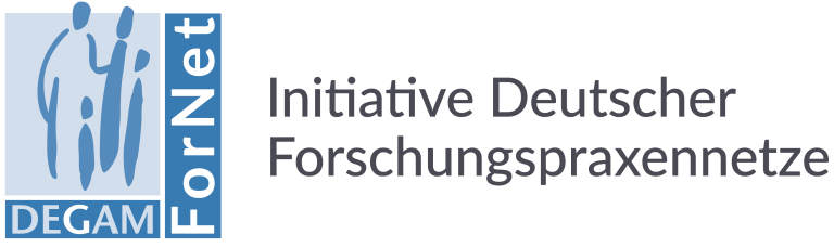 Das Logo der Initiative Deutscher Forschungspraxennetze, kurz DEGAM-ForNet.