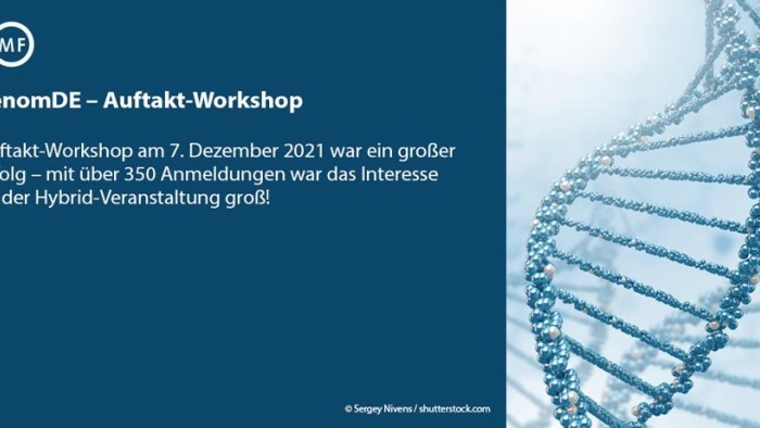 Banner genomDE Auftakt Workshop 2021