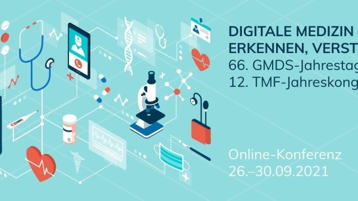 Das Banner der GMDS- und TMF-Jahrestagung 2021
