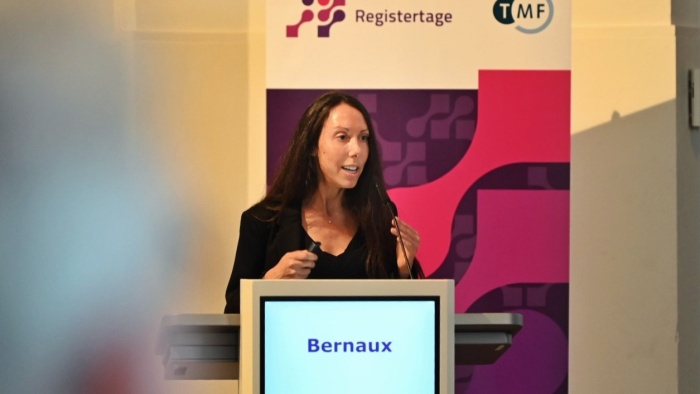 Dr. Mélodie Bernaux von der Europäischen Kommission auf den Registertagen 2024
