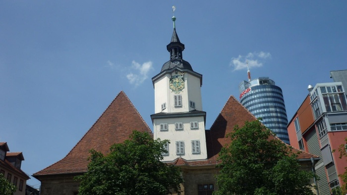rathaus turmuhr wahrzeichen jena