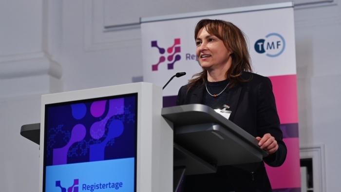 MinR'in Jana Holland auf den Registertagen 2025