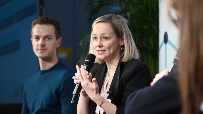 Prof. Dr. Louisa Specht-Riemenschneider Prof. Dr. Louisa Specht-Riemenschneider auf dem Nationalen Digital Health Symposium 2024