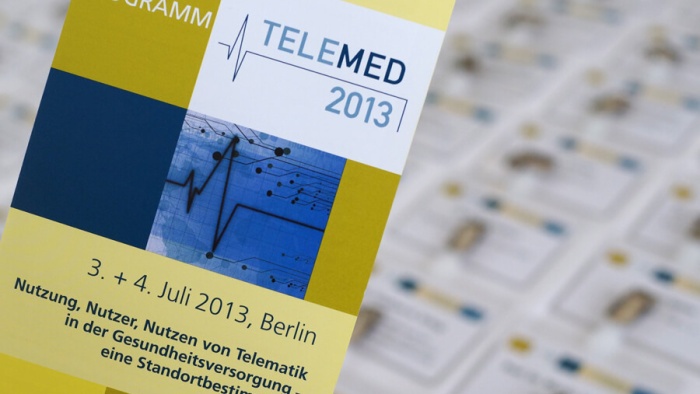 Programmflyer Telemed 2013