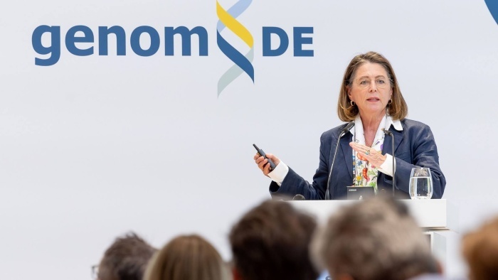 Prof. Dr. Rita Schmutzler Prof. Dr. Rita Schmutzler auf dem genomDE-Symposium 2023
